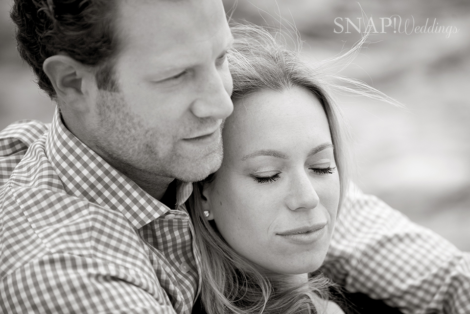 downtown newport engagement session